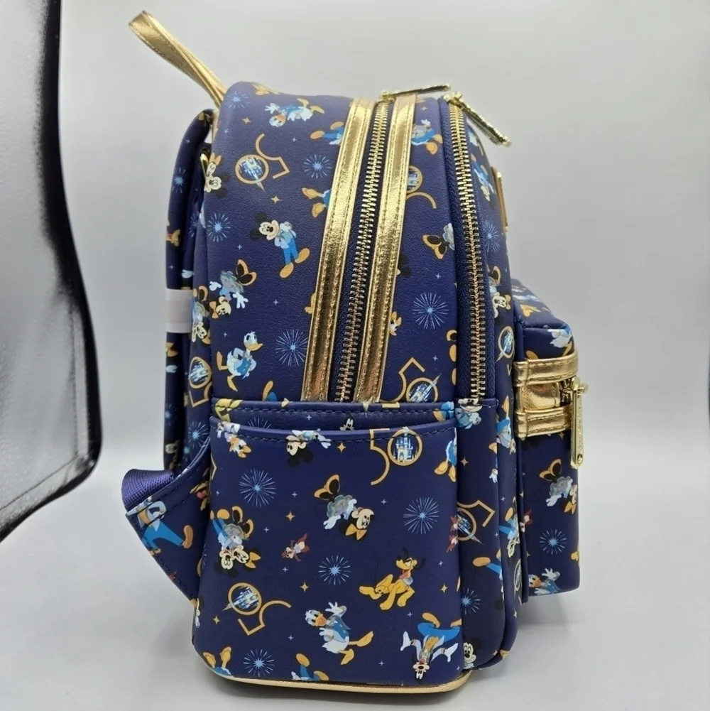 Loungefly Walt Disney World 50th Anniversary Celebration Backpack